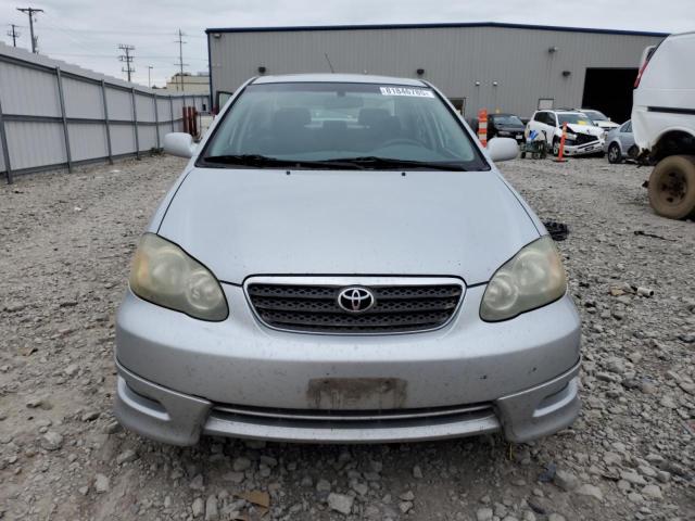1NXBR32E15Z482577 - 2005 TOYOTA COROLLA CE 银色 照片 5
