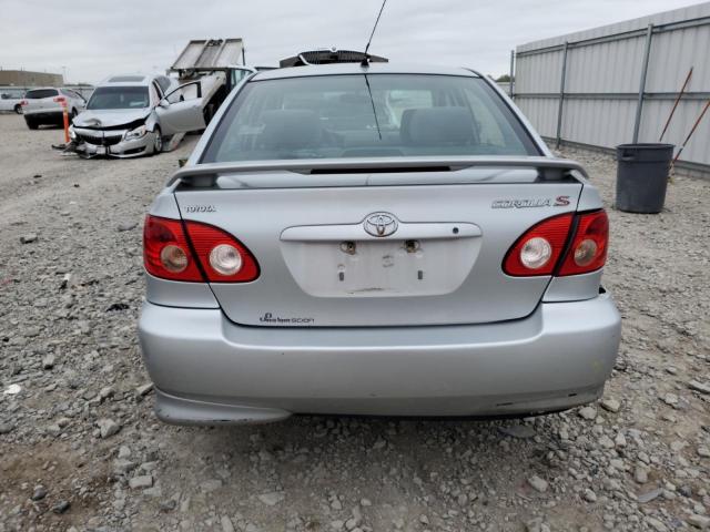 1NXBR32E15Z482577 - 2005 TOYOTA COROLLA CE 银色 照片 6