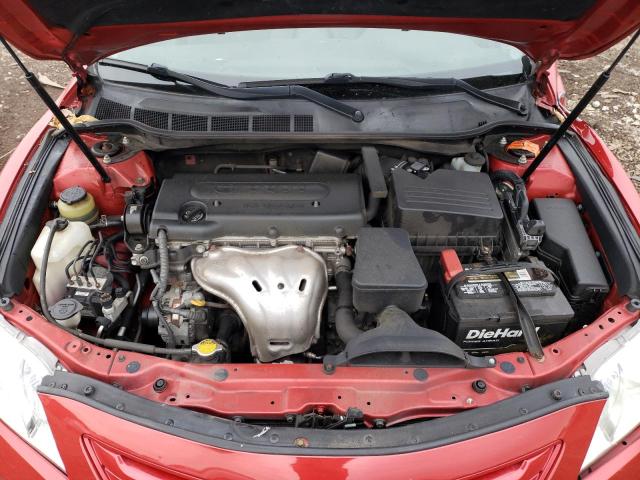 4T4BE46K49R074264 - 2009 TOYOTA CAMRY BASE RED photo 11