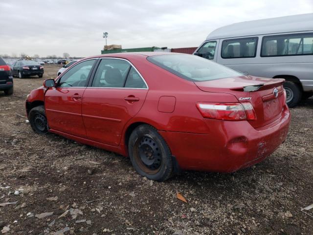 4T4BE46K49R074264 - 2009 TOYOTA CAMRY BASE RED photo 2