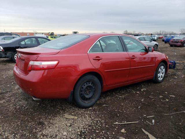 4T4BE46K49R074264 - 2009 TOYOTA CAMRY BASE RED photo 3