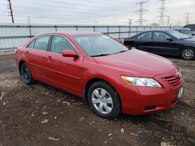 4T4BE46K49R074264 - 2009 TOYOTA CAMRY BASE RED photo 4