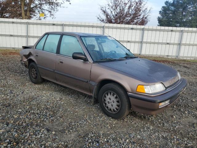 JHMED3657MS009804 - 1991 HONDA CIVIC LX TAN photo 4