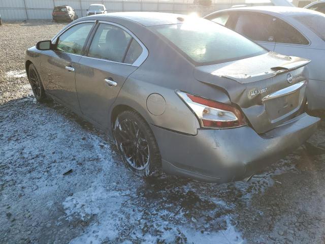 1N4AA5AP3EC452188 - 2014 NISSAN MAXIMA S GRAY photo 2