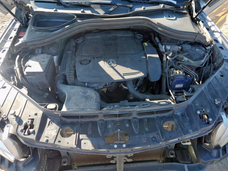 4JGDA5JB6EA331934 - 2014 MERCEDES-BENZ ML 350 SILVER photo 11