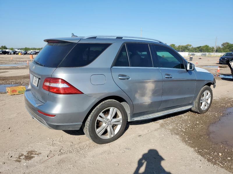 4JGDA5JB6EA331934 - 2014 MERCEDES-BENZ ML 350 SILVER photo 3