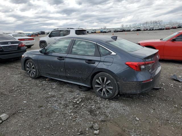 2HGFE1F74NH329715 - 2022 HONDA CIVIC EX GRAY photo 2