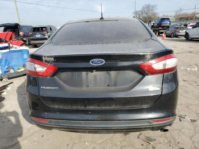 1FA6P0HDXE5361071 - 2014 FORD FUSION SE BLACK photo 6