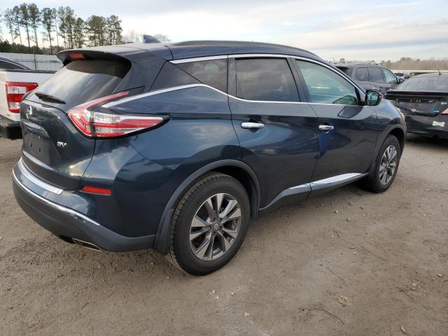 5N1AZ2MG8HN128574 - 2017 NISSAN MURANO S BLUE photo 3