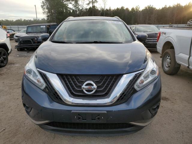 5N1AZ2MG8HN128574 - 2017 NISSAN MURANO S BLUE photo 5