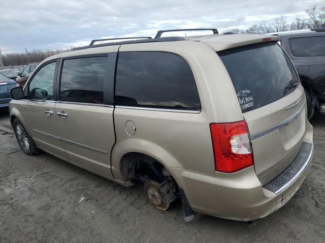 2C4RC1CG9DR589042 - 2013 CHRYSLER TOWN & COU TOURING L GOLD photo 2