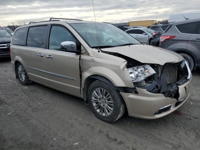 2C4RC1CG9DR589042 - 2013 CHRYSLER TOWN & COU TOURING L GOLD photo 4