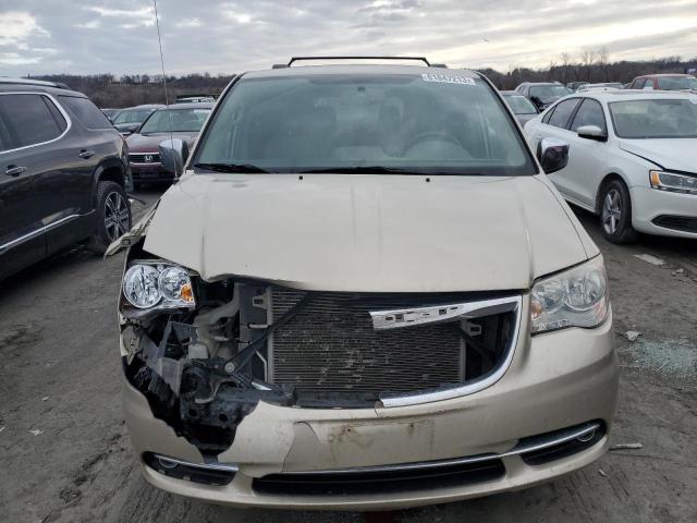 2C4RC1CG9DR589042 - 2013 CHRYSLER TOWN & COU TOURING L GOLD photo 5