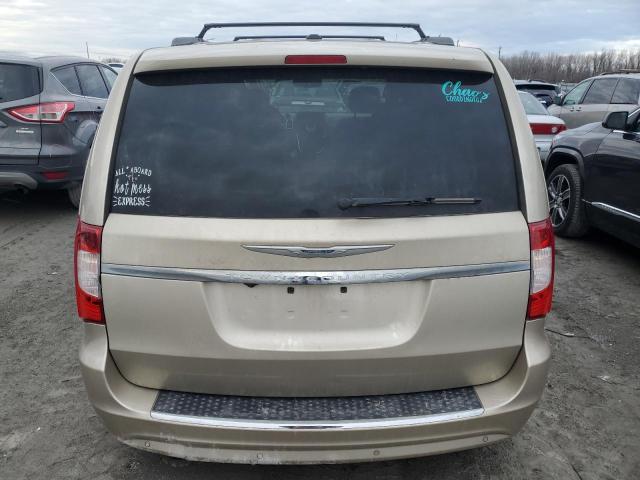 2C4RC1CG9DR589042 - 2013 CHRYSLER TOWN & COU TOURING L GOLD photo 6
