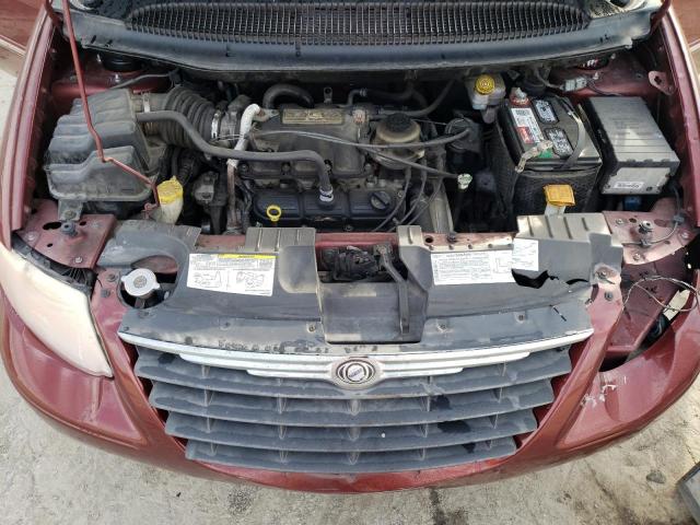 2A4GP54L67R315441 - 2007 CHRYSLER TOWN & COU TOURING BURGUNDY photo 12