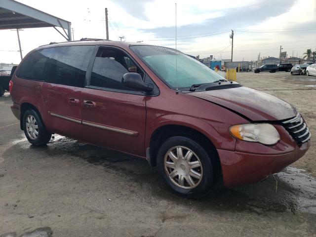 2A4GP54L67R315441 - 2007 CHRYSLER TOWN & COU TOURING BURGUNDY photo 4