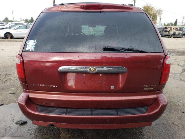 2A4GP54L67R315441 - 2007 CHRYSLER TOWN & COU TOURING BURGUNDY photo 6