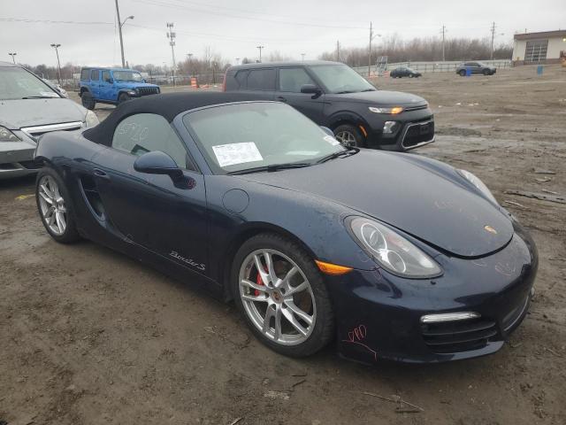 WP0CB2A85ES141200 - 2014 PORSCHE BOXSTER S BLUE photo 4