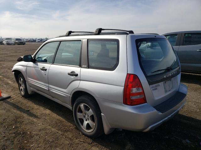 JF1SG65683H758569 - 2003 SUBARU FORESTER 2.5XS SILVER photo 2