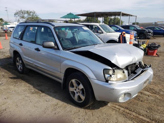 JF1SG65683H758569 - 2003 SUBARU FORESTER 2.5XS SILVER photo 4