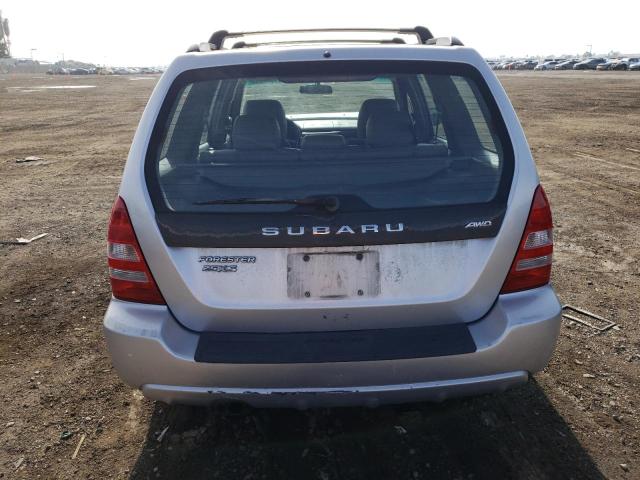 JF1SG65683H758569 - 2003 SUBARU FORESTER 2.5XS Серебристый фото 6