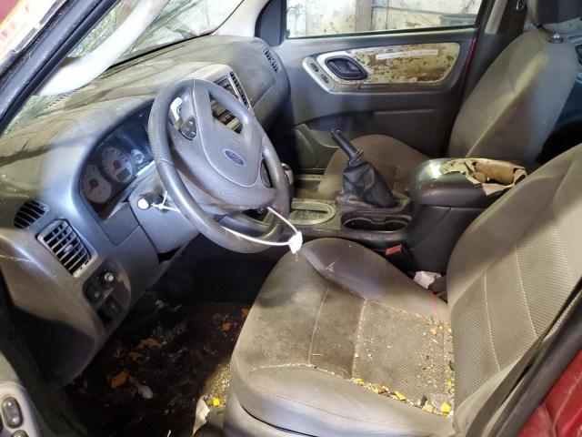 1FMYU03135KB29045 - 2005 FORD ESCAPE XLT RED photo 7