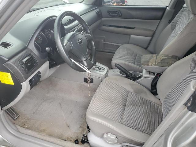 JF1SG63626H747574 - 2006 SUBARU FORESTER 2.5X Մոխրագույն լուսանկար 7