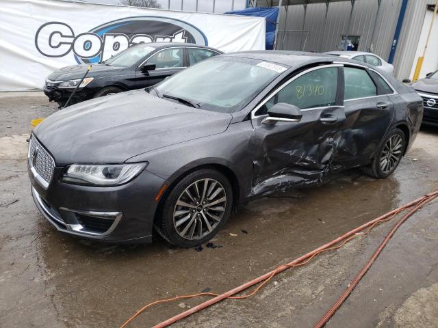 3LN6L5C95KR621161 - 2019 LINCOLN MKZ RESERVE I GRAY photo 1