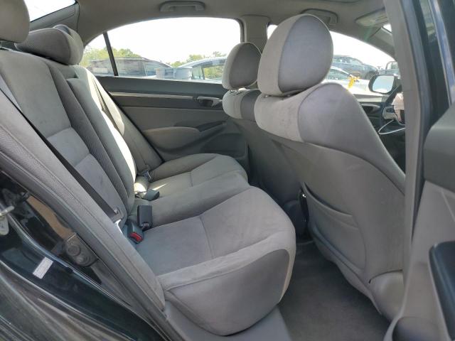1HGFA16818L023583 - 2008 HONDA CIVIC EX BLACK photo 10