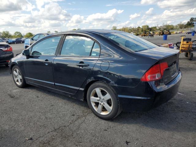 1HGFA16818L023583 - 2008 HONDA CIVIC EX BLACK photo 2