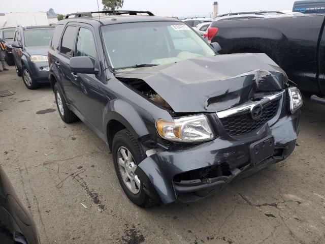 4F2CZ96G59KM09267 - 2009 MAZDA TRIBUTE S GRAY photo 4