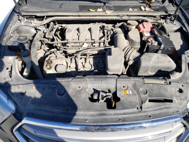 1FAHP2E87EG140477 - 2014 FORD TAURUS SEL BLACK photo 11