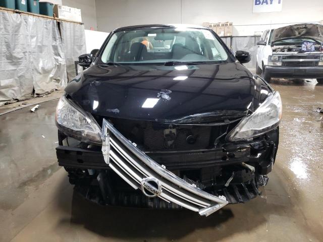 3N1AB7APXFY295418 - 2015 NISSAN SENTRA S BLACK photo 5