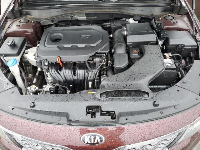 5XXGT4L35KG357548 - 2019 KIA OPTIMA LX Bordo fotoğraf 11