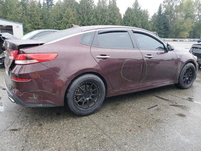 5XXGT4L35KG357548 - 2019 KIA OPTIMA LX Bordo fotoğraf 3