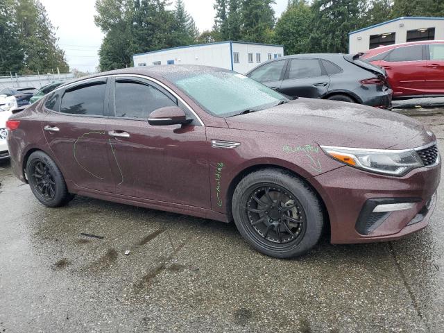5XXGT4L35KG357548 - 2019 KIA OPTIMA LX Bordo fotoğraf 4