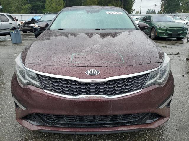 5XXGT4L35KG357548 - 2019 KIA OPTIMA LX Bordo fotoğraf 5