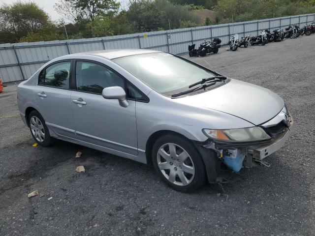 2HGFA1F56AH325377 - 2010 HONDA CIVIC LX Gümüş fotoğraf 4