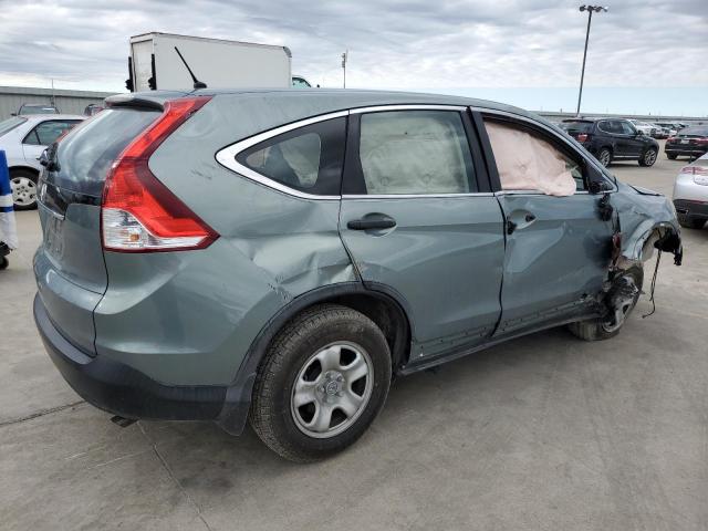 5J6RM3H30CL011525 - 2012 HONDA CR-V LX GRAY photo 3