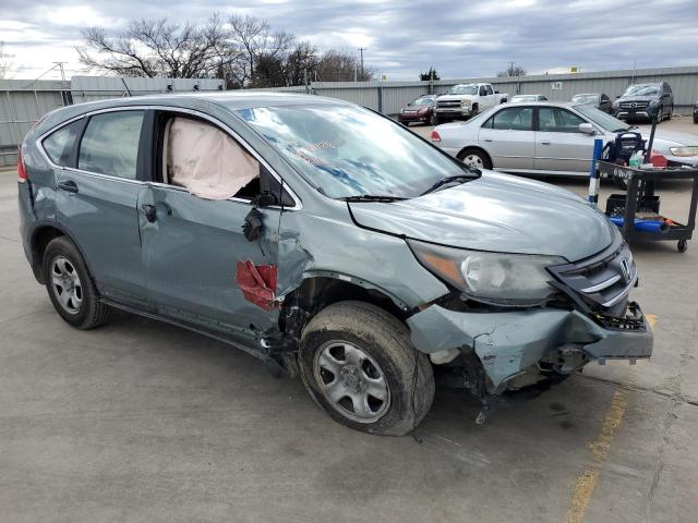 5J6RM3H30CL011525 - 2012 HONDA CR-V LX GRAY photo 4