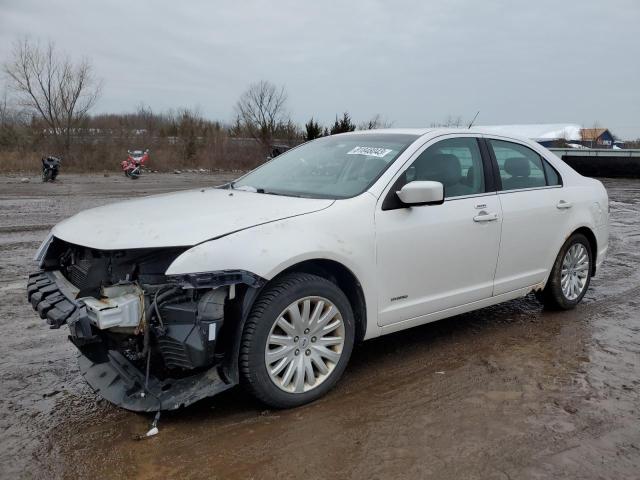 3FADP0L34CR255666 - 2012 FORD FUSION HYBRID WHITE photo 1