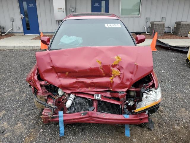 JHMCG567X2C021836 - 2002 HONDA ACCORD SE RED photo 5