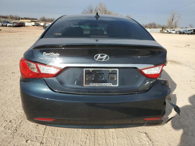 5NPEB4AC7CH408812 - 2012 HYUNDAI SONATA GLS BLUE photo 6