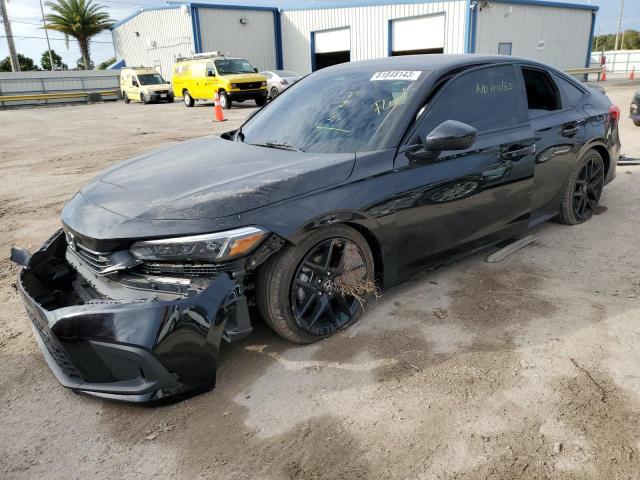 2HGFE2F54NH572154 - 2022 HONDA CIVIC SPORT 黑色 照片 1