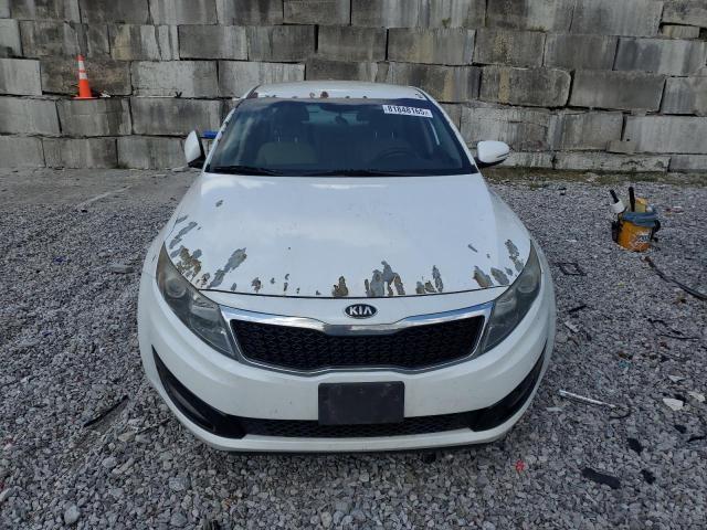 5XXGM4A76DG137857 - 2013 KIA OPTIMA LX WHITE photo 5