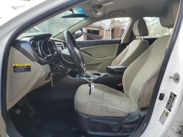 5XXGM4A76DG137857 - 2013 KIA OPTIMA LX WHITE photo 7
