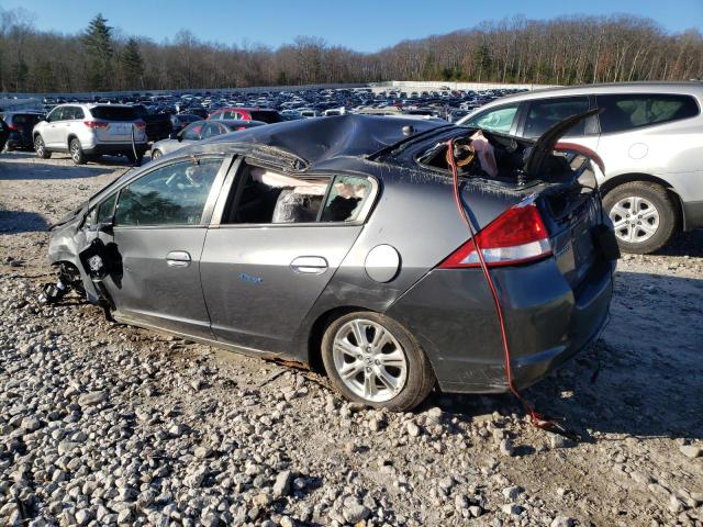 JHMZE2H71BS009365 - 2011 HONDA INSIGHT EX GRAY photo 2