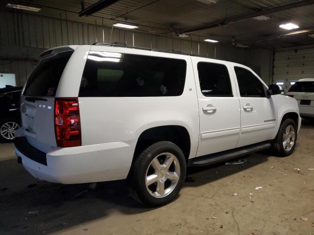 1GNSKJE73ER164979 - 2014 CHEVROLET SUBURBAN K1500 LT WHITE photo 3