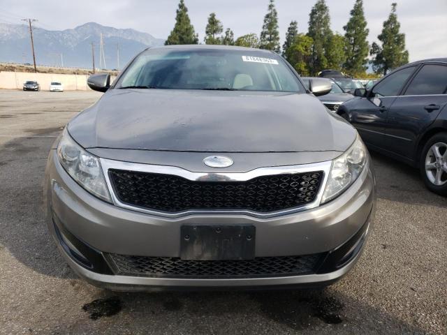 5XXGM4A75DG258699 - 2013 KIA OPTIMA LX GRAY photo 5