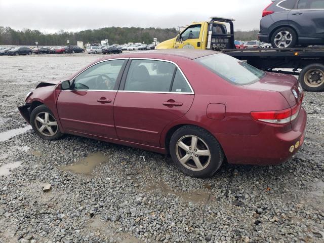 1HGCM56684A015583 - 2004 HONDA ACCORD EX MAROON photo 2